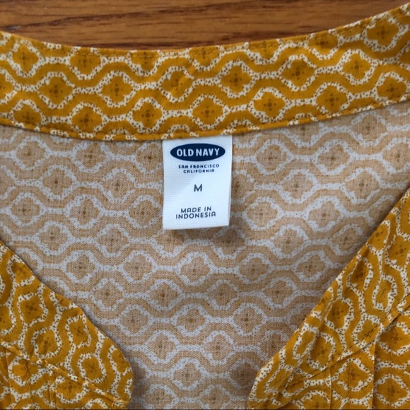 Long Sleeve Patterned Old Navy Dress - Picture 6 of 9